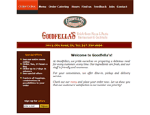 Tablet Screenshot of goodfellasindy.com